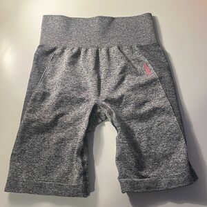 Gently used gym shark biker shorts